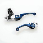 ASV Blue F4 Quad Clutch + Brake Lever Pair Pack For Suzuki LTZ400 2x4 2003-2014