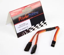 New Y Servo Extension / Harness JR / Spektrum Connector 6" Heavy Duty