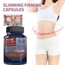Psyllium Husk Capsules Weight Loss Detox Fibre Colon Cleanse Vegan