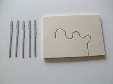 5 Stichs&auml;gebl&auml;tter doppelseitig verzahnt f&uuml;r enge Kurven