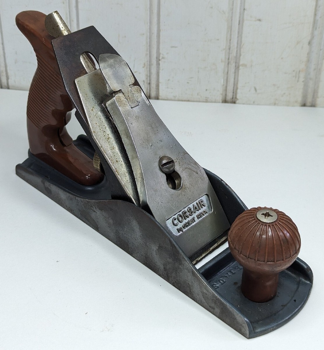 Vintage CORSAIR by GREAT NECK PLANER woodworking tool | eBay
