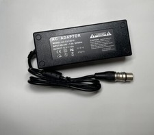 AC Adapter for Canon C300III, C300 Mark III Camera Power Supply 12V 10A 4-Pin