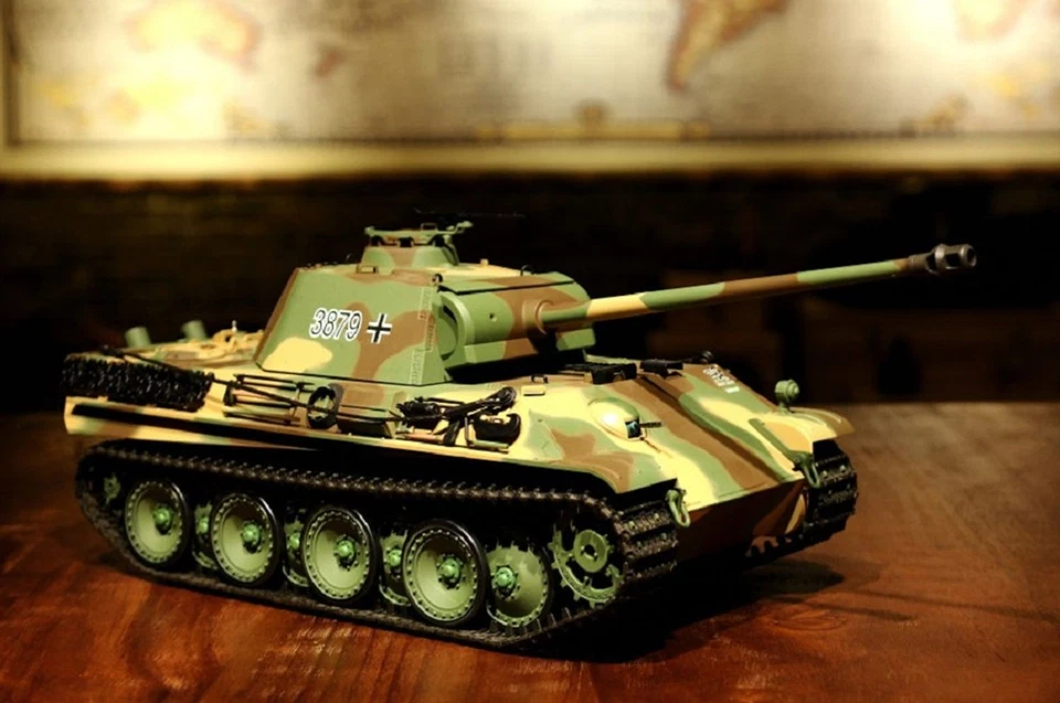 Heng Long RC Panzer Panther G 1:16 Rauch, Sound, Kettenantrieb, Abschussfunktion - Bild 2 von 4