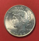 1924 P Peace Silver Dollar, Choice to Gem Uncirculated