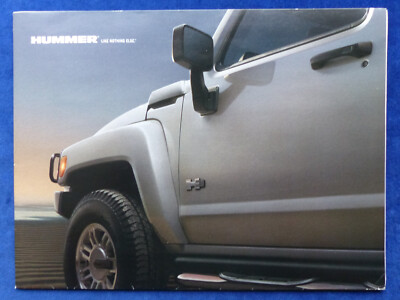 Hummer H1 H2 2006 H3 - Poster - US-Prospekt Brochure 2004 USA