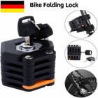 85cm Fahrradschloss Faltschloss E Scooter Schloss Mit Halterung Und 3 Schlüssel