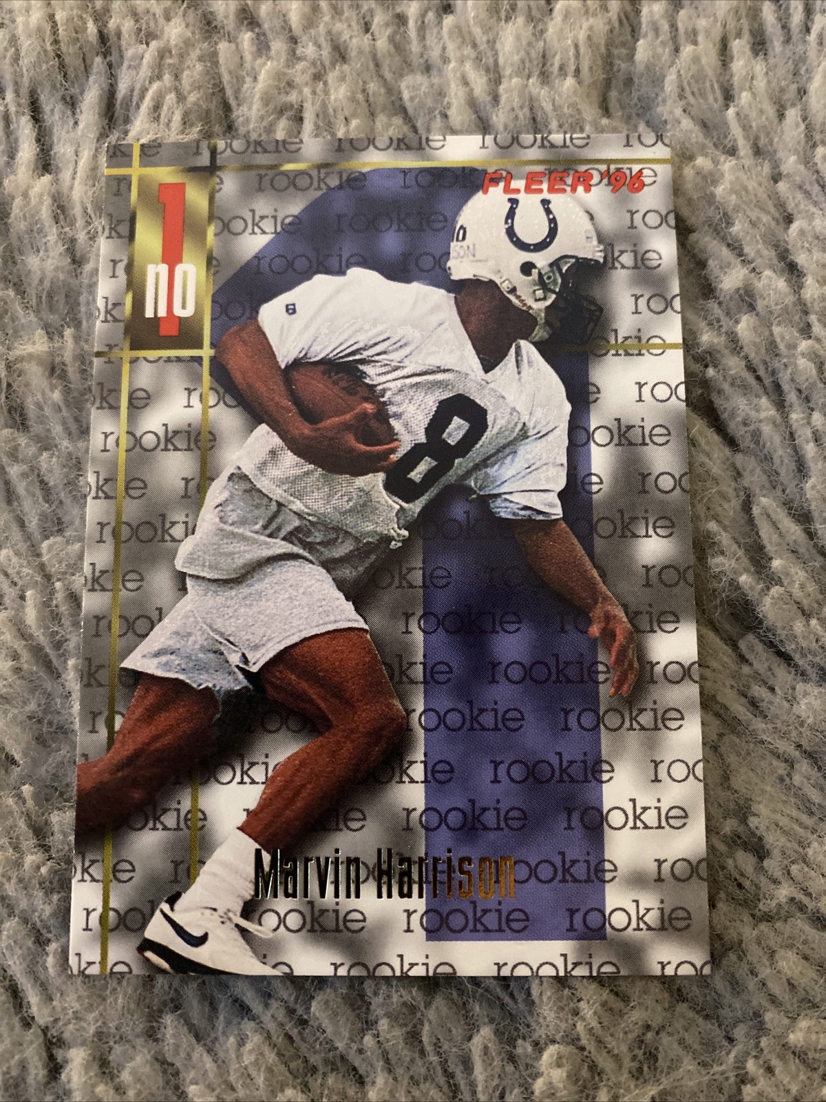 1996 Fleer #159 Marvin Harrison RC Rookie Colts