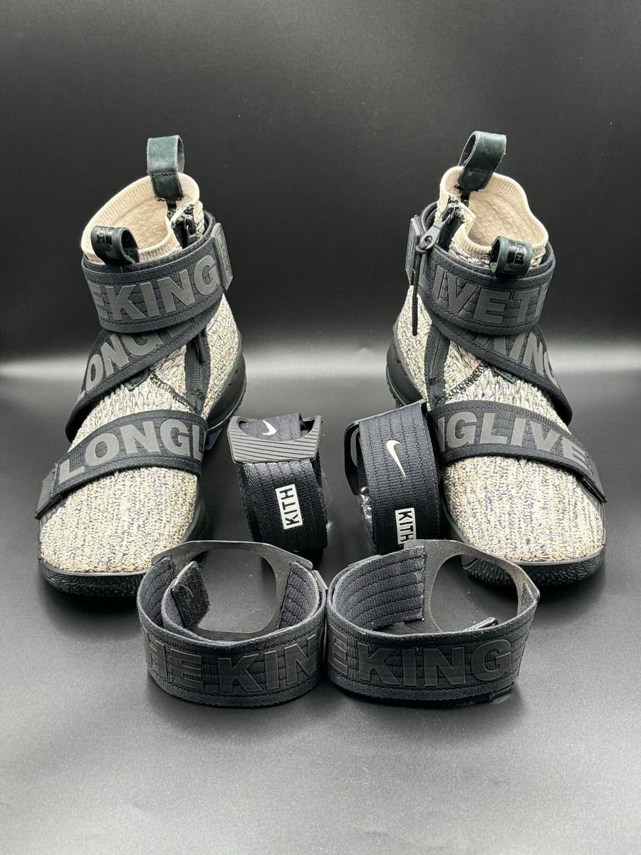 Size 7.5 - Nike Kith x LeBron Lifestyle 15 Concrete | eBay display picture 1