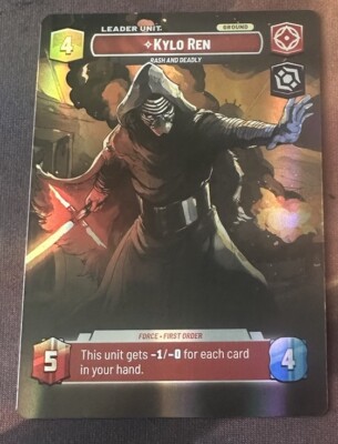 Kylo Ren Showcase SWU