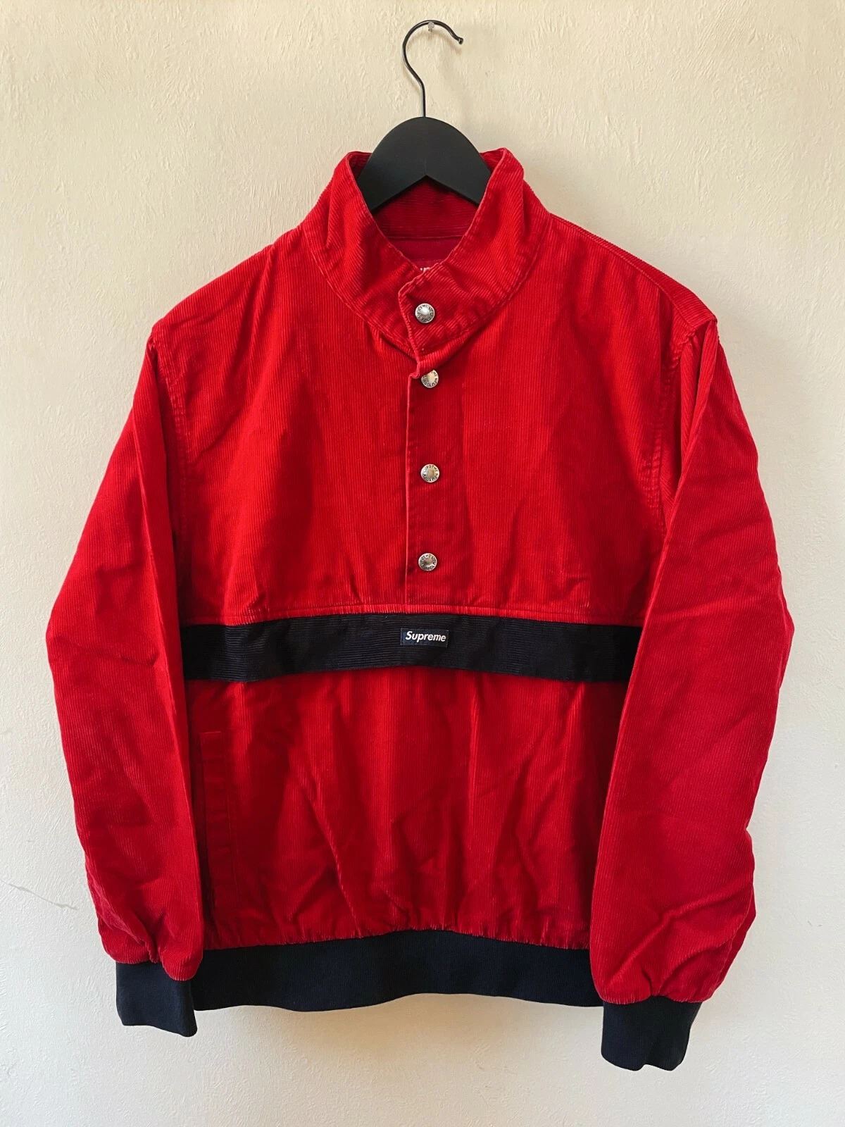 Supreme Corduroy Pullover Red