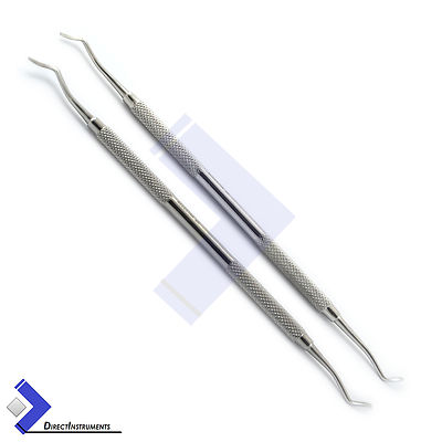 Dental Spoon Excavators Composite Caries Removal Endo Cavity Curettes