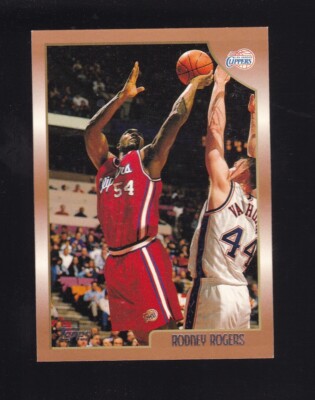 1998-99 Topps Rodney Rogers #216 Los Angeles Clippers