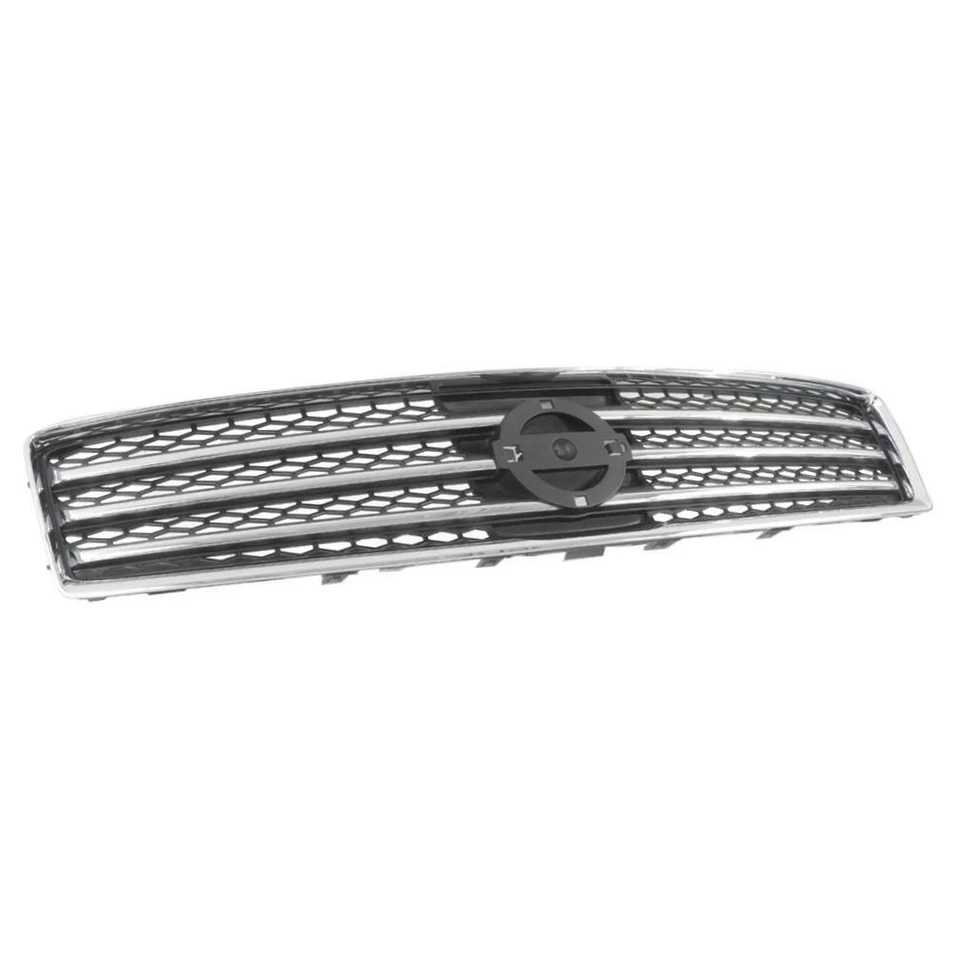 For Nissan Maxima 09-11 Front Grille Assembly Bright Chromed Shell Black Insert - Imagem 2 de 3