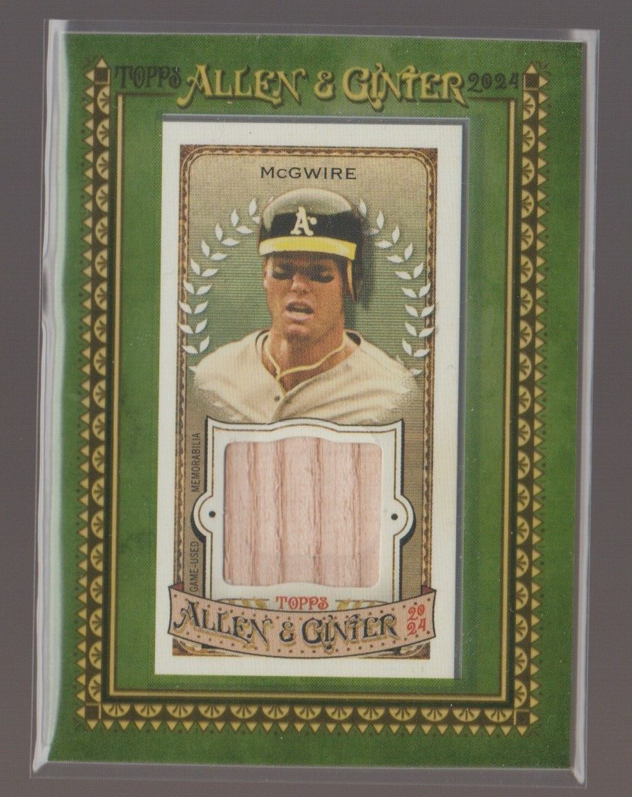 2024 Topps Allen & Ginter MINI FRAME RELIC #MFR-MM Mark 2024 Topps Allen & Ginter MINI FRAME RELIC #MFR-MM Mark