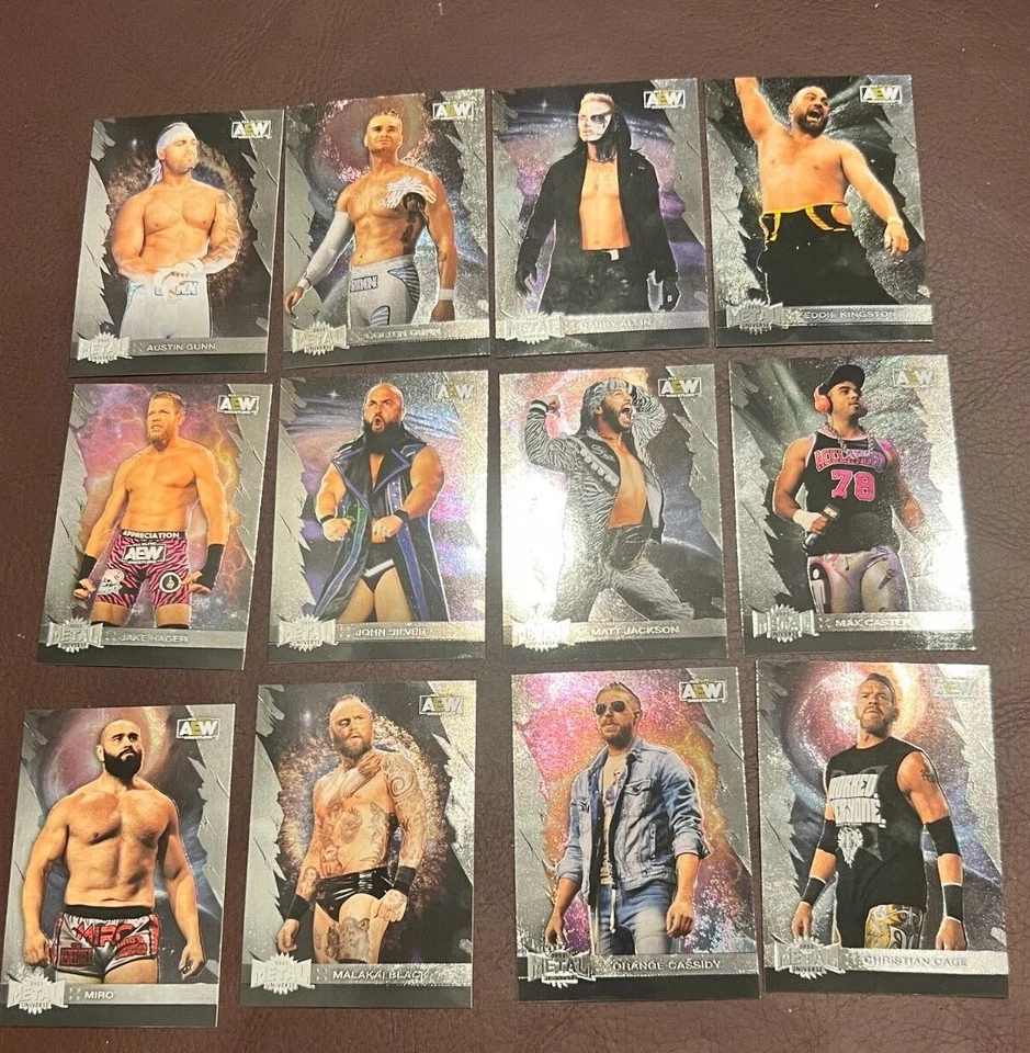 2022 (2023) UD Skybox Metal Universe AEW - Set Builder w/ High # SPs! ALL $0.99! - Image 4 of 4