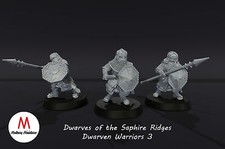 LOTR - Dwarf Warriors Set 3 - 28/40mm