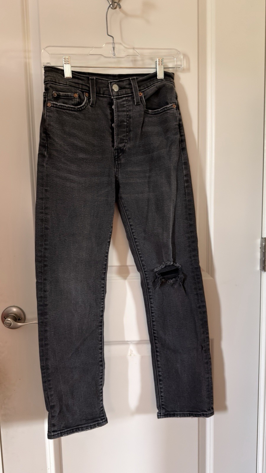 Levi's Women's Wedgie Straight Leg Jeans, Size 26, Vintage Wash Y2K Retro