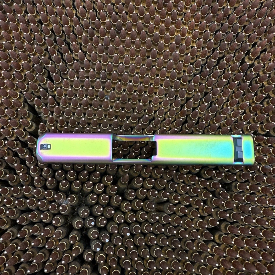 Glock 43X Fabricante Original Arco Iris PVD Despojado Deslizable Ajuste Modelo 43 o 48 NUEVO EE. UU. Foto 3 de 4