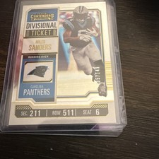 2023 Panini Contenders Divisional Ticket 5/149 Miles Sanders #16