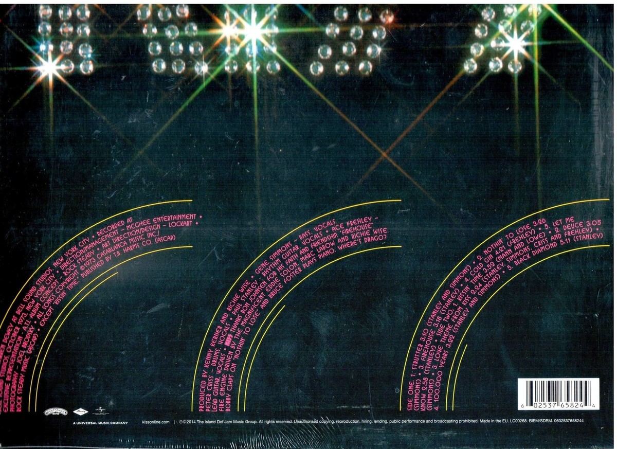KISS KISS LP 602537658244| eBay