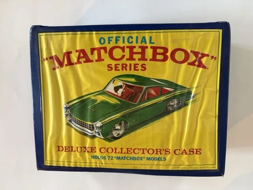 Vintage Matchbox 72 Car Carrying Case With 24 Lesney Matchbox Vehicles