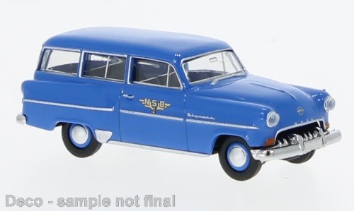Brekina 20246 - 1/87 Opel Olympia Caravan, 1954, NSB (N) - New