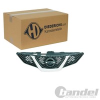 Diederichs KÜHlergrill Chrom/Schwarz Passend FüR Nissan Qashqai | 6046840