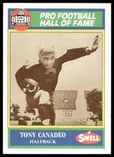 Tony Canadeo 1990 Swell Greats #88 Green Bay Packers