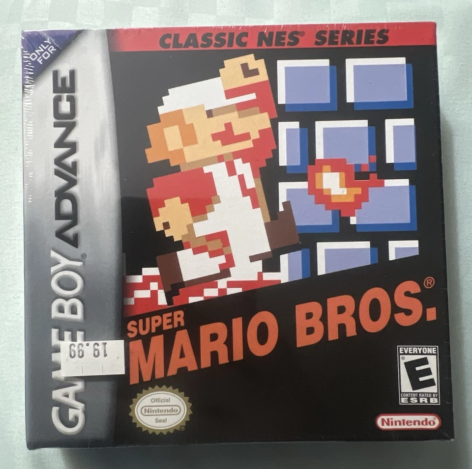 NEW MINT FACTORY SEALED - CLASSIC NES SERIES GAME BOY ADVANCE - SUPER MARIO BROS - Image 2 of 4