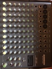 SAMSON MPL 1502 15 CHANNEL STEREO MIXER (Backplate needs repaired/replaced)