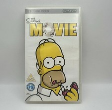 The Simpsons Movie Sony PSP Playstation Portable UMD Movie Disc Region 2