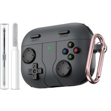 Shockproof Silicone Game Case For AirPods 4 3 2/ AirPods Pro 3 2 +Cleaner Kit