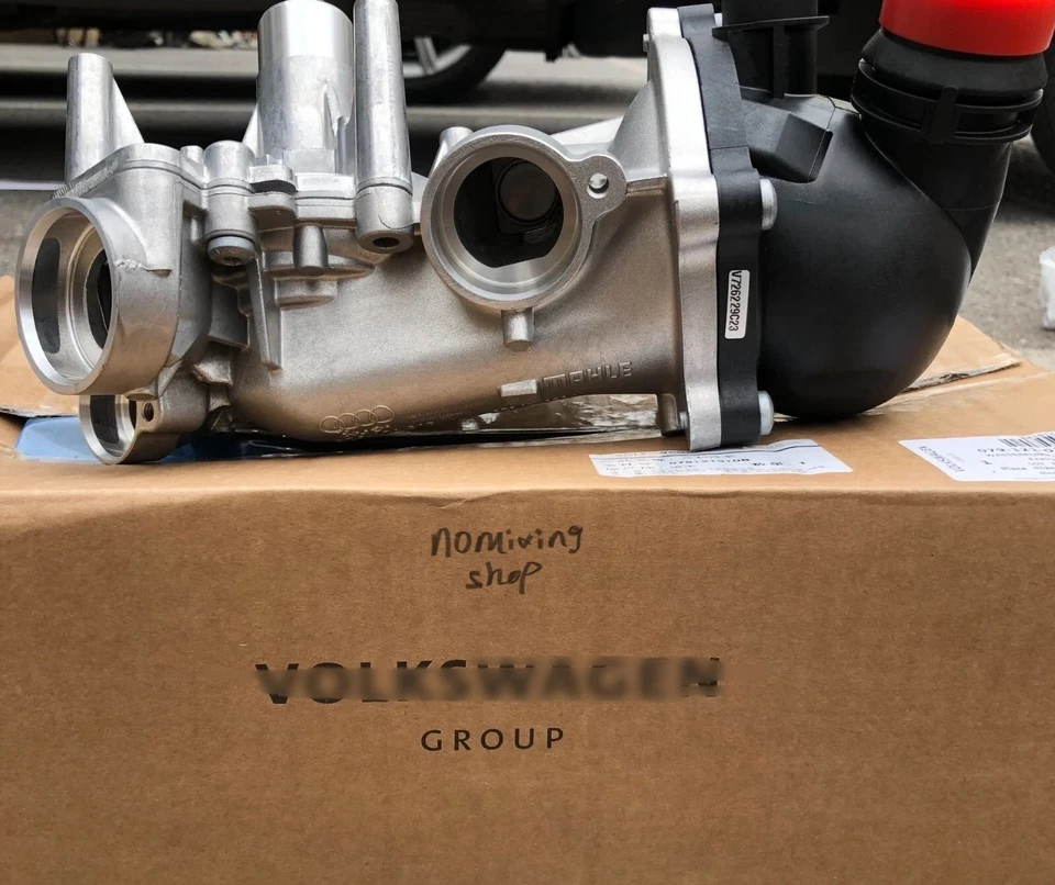 OEM Engine Water Pump 079121010B For Audi S6 S7 A8 S8 RS6 RS7 2012-2018 4.0T NEW - Image 3 of 4