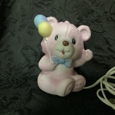 Vingtage Delightful Mid-Century Teddy Bear Night Light
