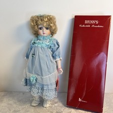 Vintage Brinn's 1986 “ Love Story “ Musical Edition Collectible Porcelain Doll