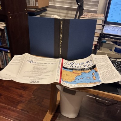 HARBORS AND HIGH SEAS : ATLAS GUIDE PATRICK O'BRIAN Dean King 1996 hcdj 1st