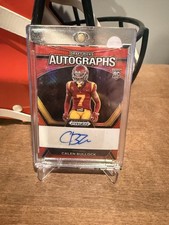 2024 Prizm Draft Calen Bullock Red Gold Prizm Auto SP /199
