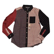 Polo Ralph Lauren Shirt Boys 14-16 Multi Plaid Long Sleeve Button Down Stretch