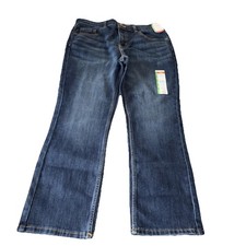 NWT Wonder Nation Boys Straight Fit Denim Jeans, Sizes 10 Husky
