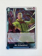 Carte One Piece TCG Holo | Mr.3(Galdino) PRB02-009 | NM