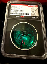 2025 COOK IS. S$10 ARACHNOPHOBLA HIGH RELIEF PF70 ULTRA CAMEO