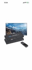 Video Wall Controller 3x3, TV Wall Processor, 4K x 2K HDMI Multi-Screen Splic...