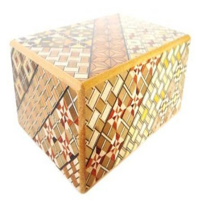 Japanese Puzzle Boxes Yosegi Puzzle 4 Sun 4 Steps