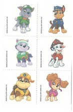 24 Paw Patrol temporary tattoos - 6 different designs - free shipping