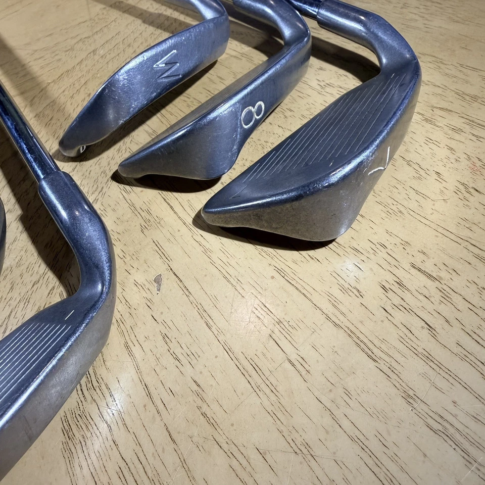 Ping ISI K Iron Set 3-PW “NO 9 IRON” White Dot 3* Up Cushin JZ  Steel Mens RH - Image 4 of 4