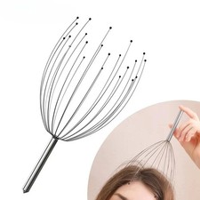24 Fingers Head Massager Scratching Octopus Head Massager Scalp Scratcher