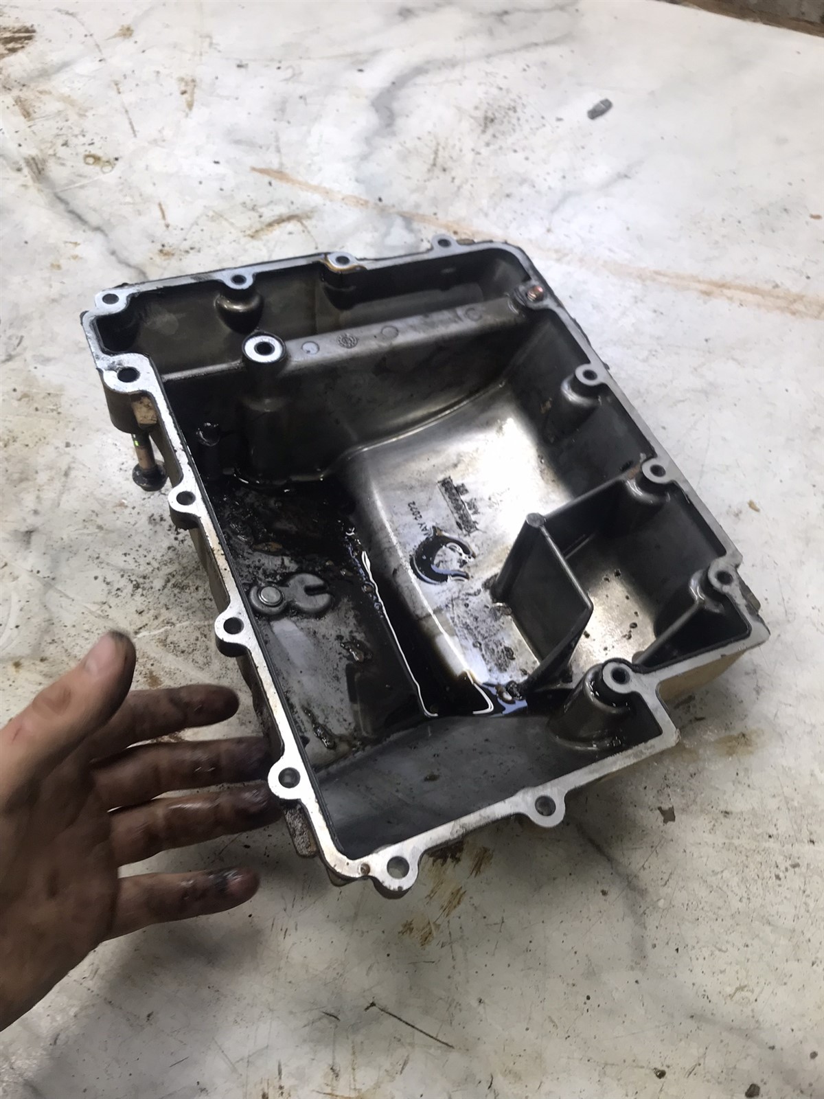 23 Polaris RZR 1000 XP 4 Seater Engine Motor bottom Oil Pan case cover