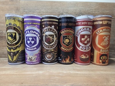 Thermobecher mit Zombie Gaming-Motiven Perk a Cola  590 ml Edelstahl Tumbler