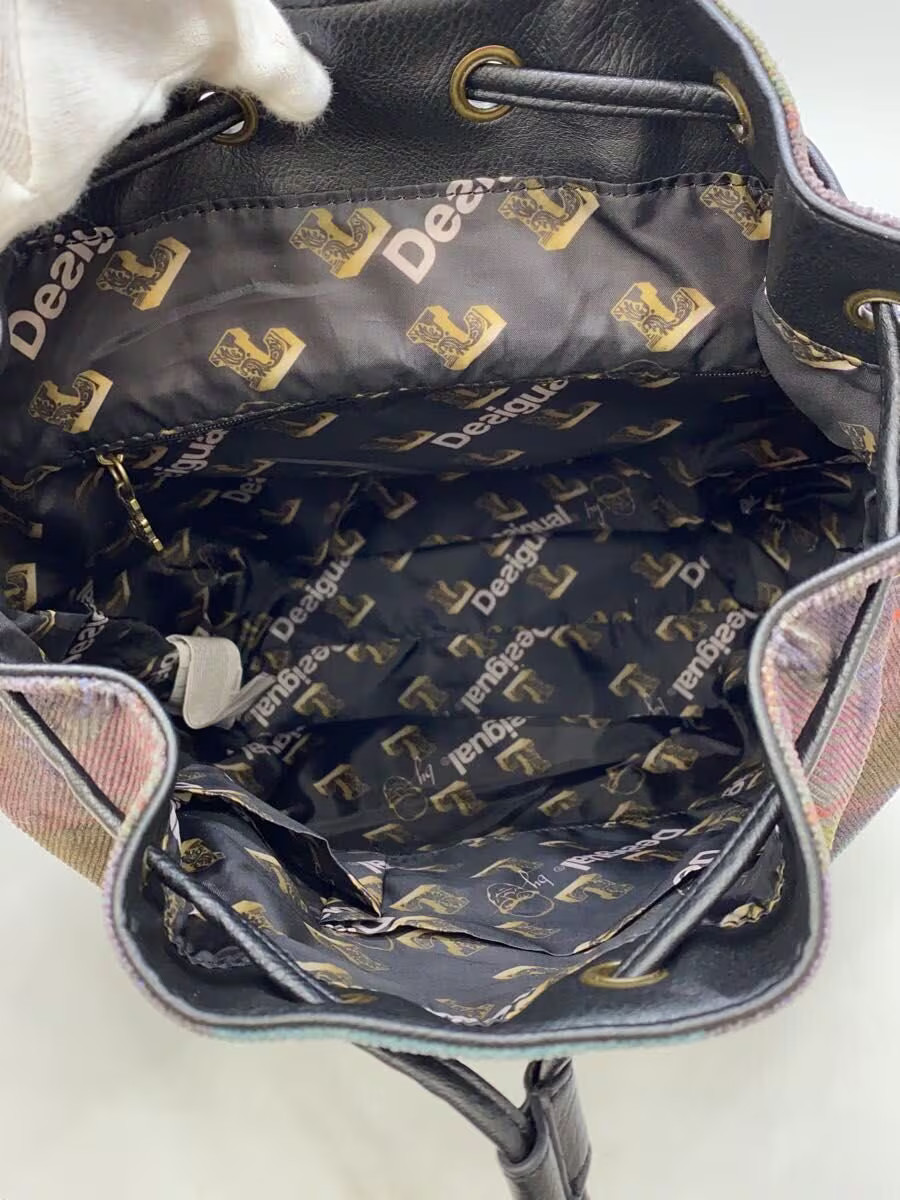 Desigual Polyester Backpack, Multicolor, All-Over… - image 6