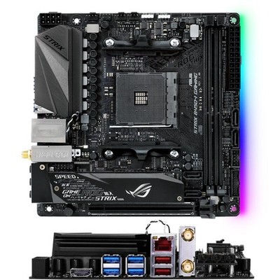  ROG STRIX B450-I Gaming Motherboard   B450 2×DDR4 Mini-ITX Socket AM4 M.2 #ea